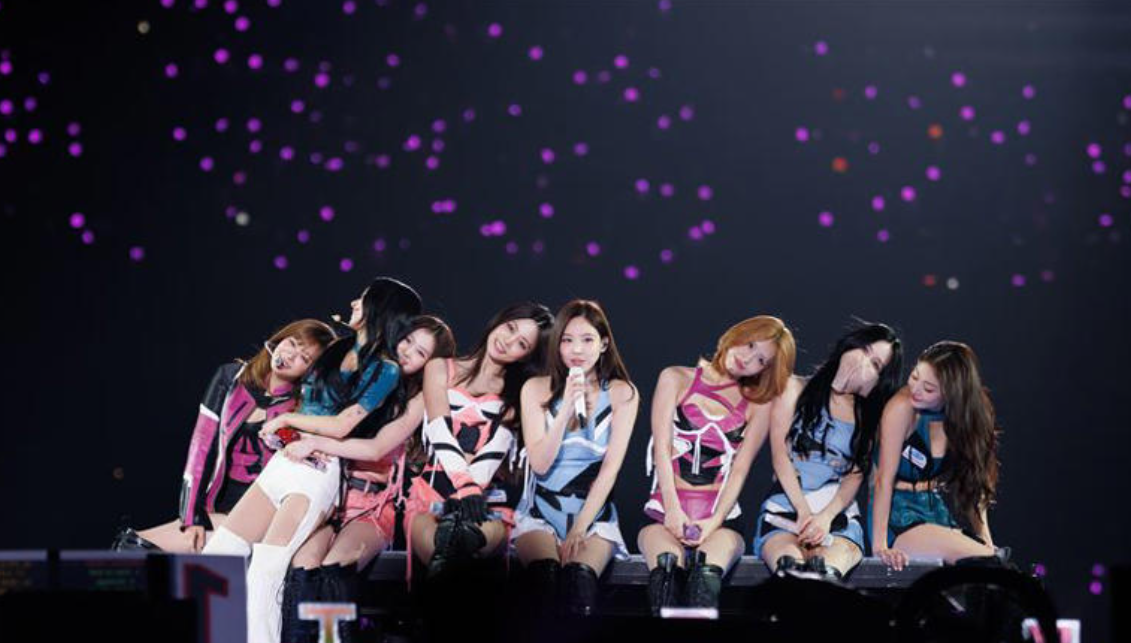 TWICE於台北大巨蛋舉行演唱會。（圖／Live Nation Taiwan 提供）